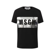 Хлопковая футболка MSGM
