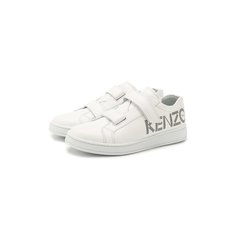 Кожаные кеды Kenzo