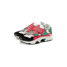 Комбинированные кроссовки Kenzo