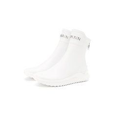 Замшевые кроссовки B-Glove Balmain