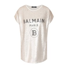 Топ с пайетками Balmain