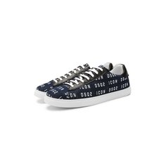 Текстильные кеды Dsquared2