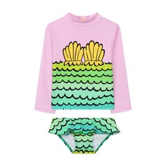 Пляжный комплект из лонгслива и плавок Stella McCartney