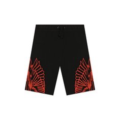 Хлопковые шорты Marcelo Burlon Kids of Milan