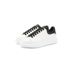 Кожаные кеды Alexander McQueen