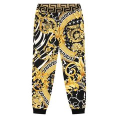 Хлопковые джоггеры Versace