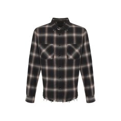 Рубашка из смеси хлопка и вискозы Amiri