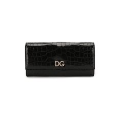 Кошелек из кожи аллигатора Dolce & Gabbana
