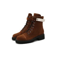 Замшевые ботинки Giuseppe Zanotti Design
