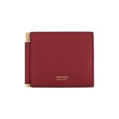 Кожаный зажим для денег Tom Ford