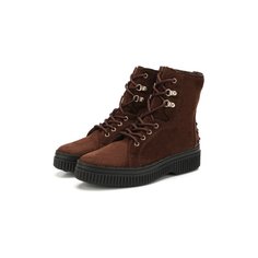 Замшевые ботинки Tod’s Tods