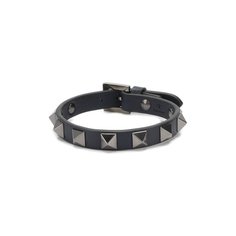 Кожаный браслет Valentino Garavani Rockstud Mini Valentino