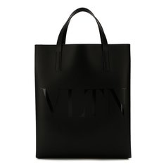 Кожаная сумка-шоппер Valentino Garavani VLTN Valentino