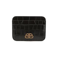 Кожаный футляр для кредитных карт BB Balenciaga