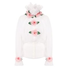 Шелковая блузка Dolce & Gabbana