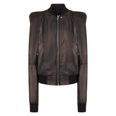 Кожаный бомбер Rick Owens