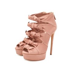 Замшевые босоножки Alice Flora Casadei