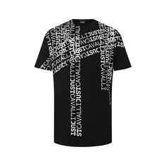 Хлопковая футболка Just Cavalli