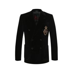 Хлопковый пиджак Dolce & Gabbana
