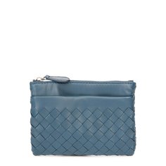 Кожаный футляр для ключей с плетением intrecciato Bottega Veneta