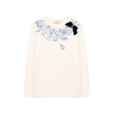 Хлопковый лонгслив Monnalisa