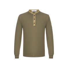 Хлопковый лонгслив Stone Island