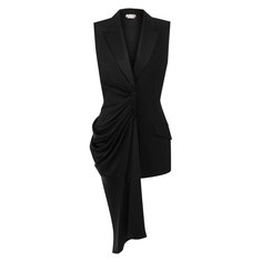 Жакет из смеси шерсти и шелка Alexander McQueen