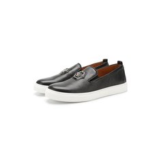 Кожаные слипоны Philipp Plein
