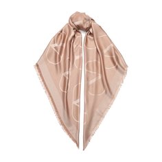 Платок из смеси шелка и шерсти Valentino