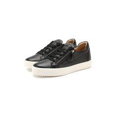 Кожаные кеды Fancy Giuseppe Zanotti Design