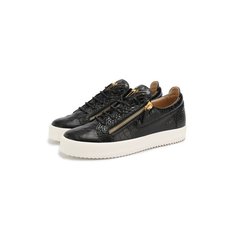 Кожаные кеды Frankie Giuseppe Zanotti Design