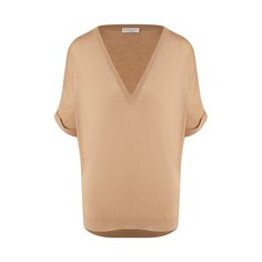 Топ из смеси кашемира и шелка Brunello Cucinelli