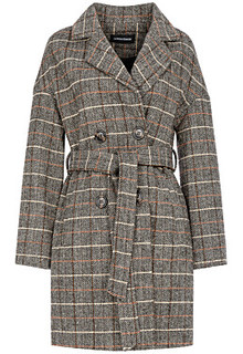 Пальто в клетку La Reine Blanche