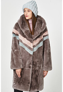 Шуба из меха кролика Virtuale Fur Collection
