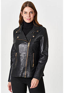 Косуха из натуральной кожи LE Monique