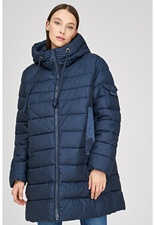 Удлиненная куртка на искусственном пуху LE Monique