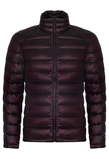 Короткий пуховик с отделкой экокожей Urban Fashion for men