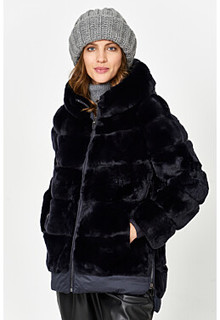 Шуба из меха кролика Virtuale Fur Collection