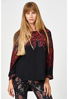 Блузка с ажурным узором Desigual