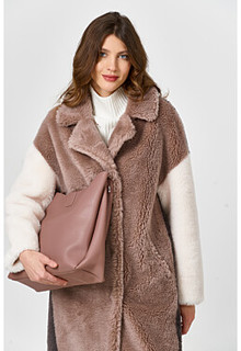 Шуба из овечьей шерсти Virtuale Fur Collection