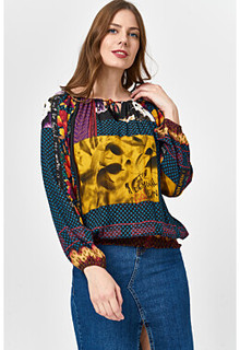 Блузка с принтом Desigual