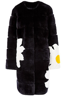 Шуба из меха кролика с рисунком Virtuale Fur Collection