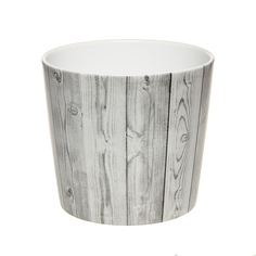 Кашпо Scheurich 870 white timber 21 см