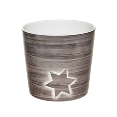 Кашпо Scheurich 870 timber star 15 см