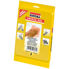 Очищающие салфетки Soudal Swipex XXL 20 шт