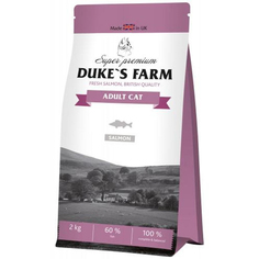 Корм для кошек DUKES FARM лосось 2кг