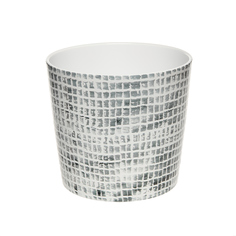Кашпо Scheurich 870 grey pattern 15 см
