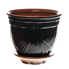 Горшок цветочный Гончар с поддоном мирида № 3