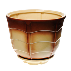 Горшок цветочный с поддоном Гончар паутинка № 3