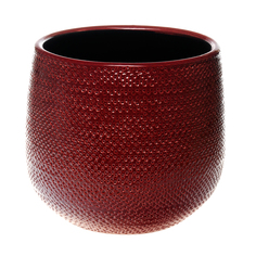 Кашпо Edelman flower gabriel 16см бордо